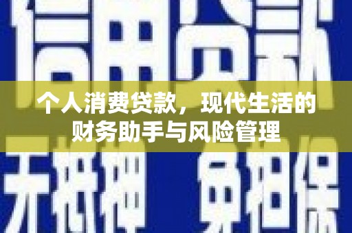 延寿个人消费贷款，现代生活的财务助手与风险管理